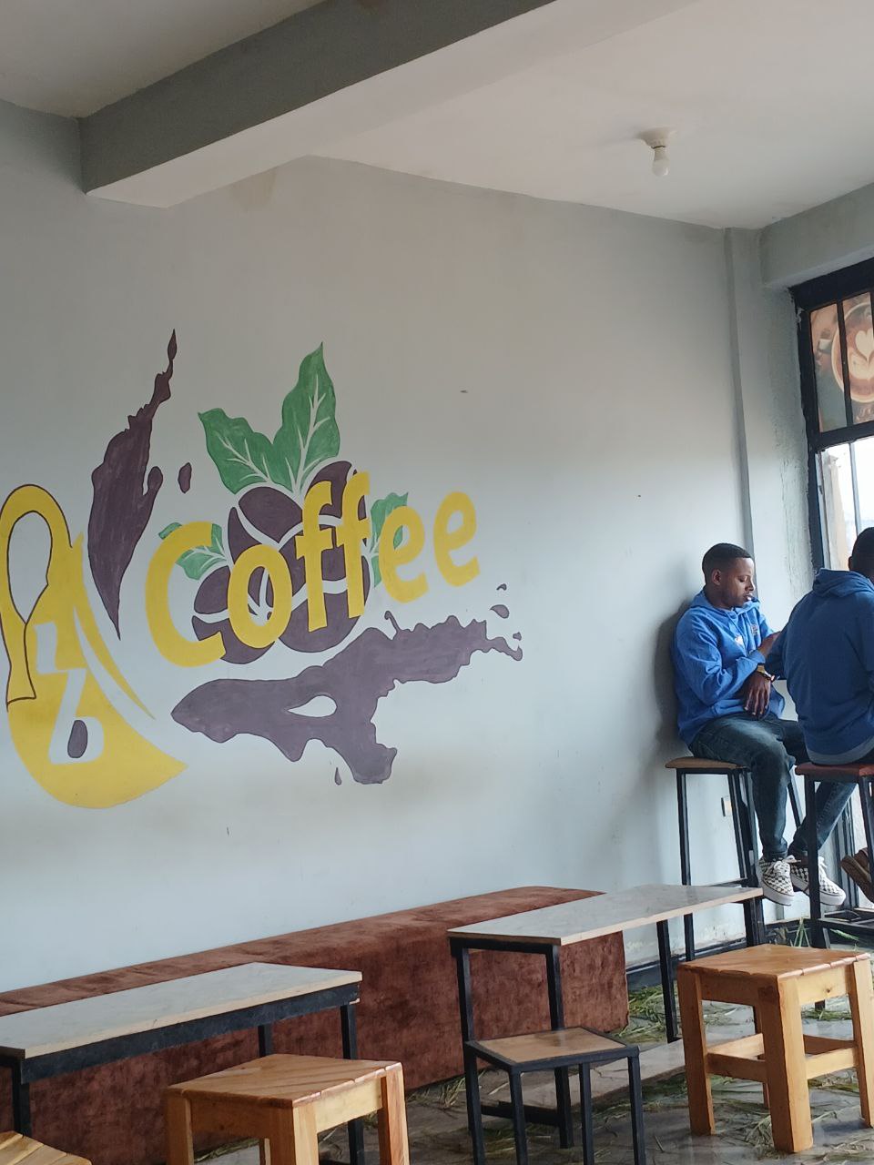 Expert barista preparing coffee